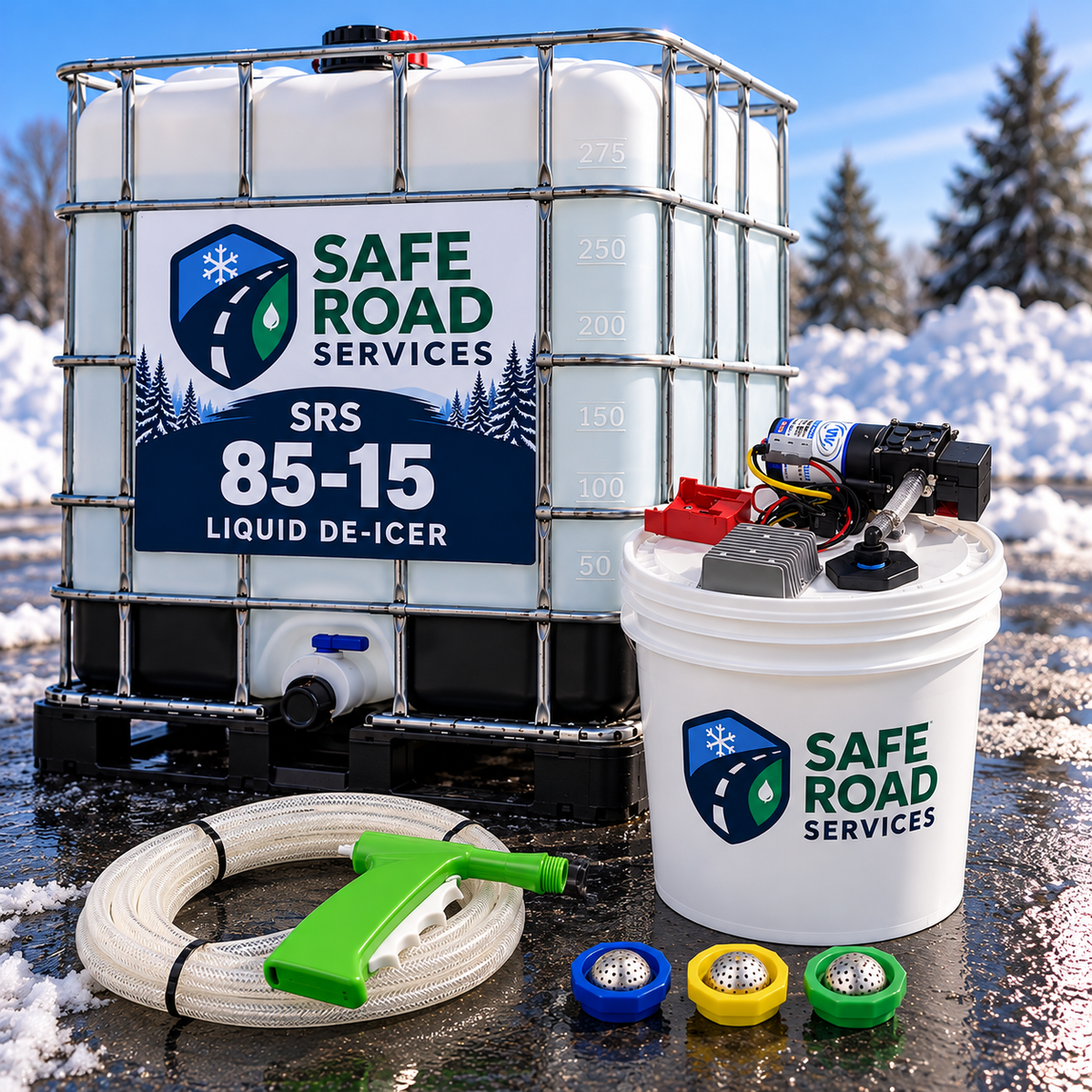 102 - 275-Gallon Liquid De-icer Package (DELIVERED - IN, KY, MI)