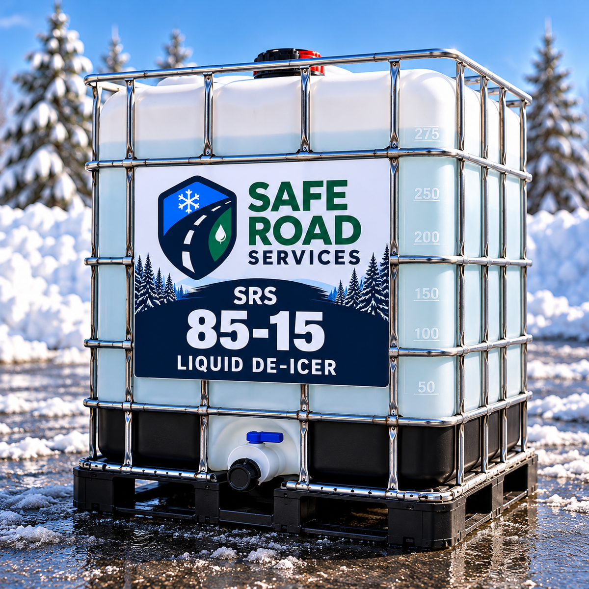 102 - 275-Gallon Liquid De-icer Package (DELIVERED - IN, KY, MI)